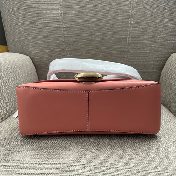 Coach tabby shoulder bag in colorblock light coral - Picture 10 of 16